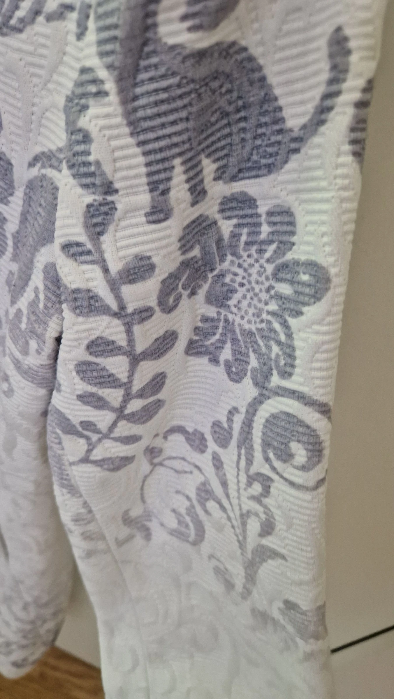 Desigual floral print coat grey white NEW M – photo 12